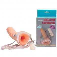 Полый вибратор с креплением на поясе Hollow Extender