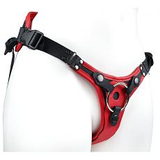 Пояс женский красный