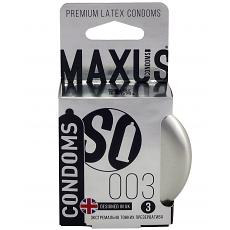 Презервативы Экстремально тонкие Maxus 003 №3 ж/к
