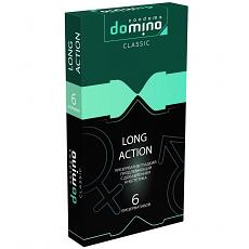 Презервативы гладкие продлевающие Domino Classic Long action 6 шт