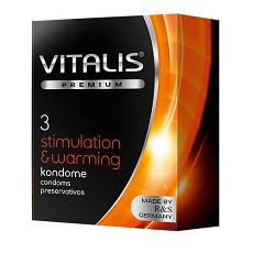 Презервативы Vitalis Германия Premium stimulation and warming
