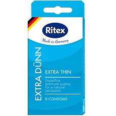 Презервативы Ritex Extra Thin 8 condoms (8 презервативов в вакуумной упаковке)