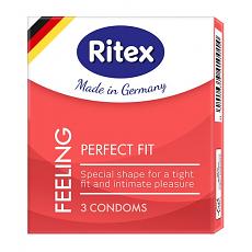 Презервативы Ritex Perfect Fit анатомической формы с накопителем 3шт