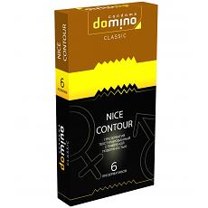 Презервативы текстурированные с рифленой поверхностью Domino Classic Nice Contour 6шт