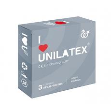 Презервативы Unilatex Ribbed (Ребристые) 3 шт