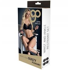 Регулируемые мягкие манжеты на запястья и лодыжки из нейлона, полиэстра