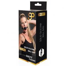 Шарик с отверстиями Gp Premium Solid Silicone Ball Gag Black