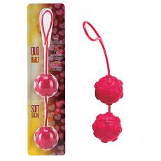Шарики вагинальные Duo Balls Silicone Red