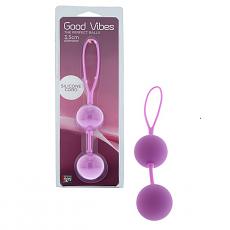 Шарики вагинальные Good Vibes  сиреневые