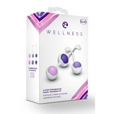 Шарики вагинальные Wellness Kegel Training Kit Purple