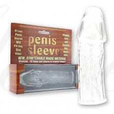 Силиконовая удлинняющая насадка Penis Sleeve