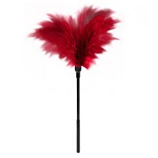 Стимулятор-метелка для легкого массажа с рукояткой из пластмассы без вибратора