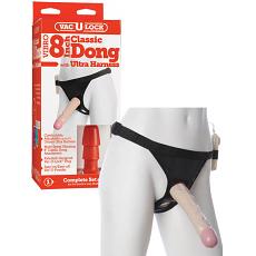 Страпон поясной с вибрацией Vibro 8 Dong