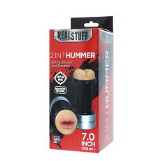 Вагина без вибратора 2 in 1 Hummer Mouth and Anus