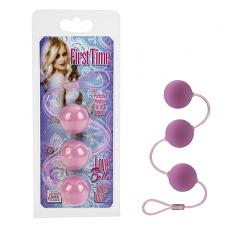 Вагинальные шарики First Time Love Balls Pink