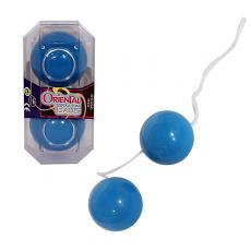 Вагинальные шарики Oriental Duotone Balls Blue