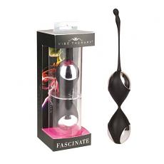 Вагинальные шарики Vibe Therapy Fascinate Black