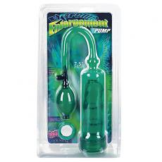 Вакуумный массажер для мужчин Extreme Enlargment Pump Green