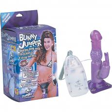 Вибратор Bunny Jumper для крепление на Harness