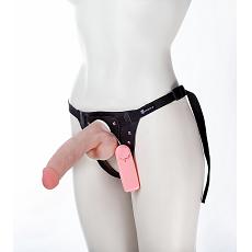 Вибратор c поясом Harness Neoskin