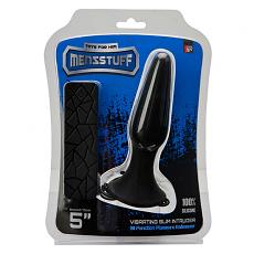Вибратор для анальной стимуляции Menzstuff 5inch Slim Intruder Butt Plug