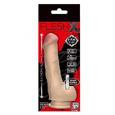 Вибратор FleshX 16,5см с пультом на присоске