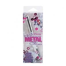 Вибратор Precious Metal Slims Silver