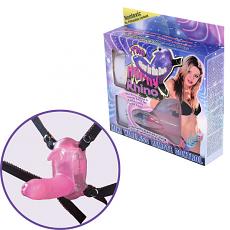 Вибратор с подстветкой Horny Rhino Pink