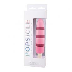 Вибратор с полосочками Popsicle Rechargeable Vibe
