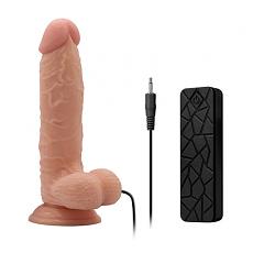 Вибратор с пультом Realstuff 7.5inch Dong Flesh