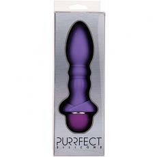 Вибромассажер анальный Purrfect Silicone Anal vibrator purple