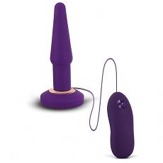 Вибромассажер для анальной стимуляции Apex Butt Plug Small Purple