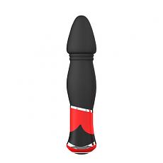 Вибромассажер для анальной стимуляции черный BLK