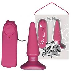 Вибромассажер для анальной стимуляции Funky pink
