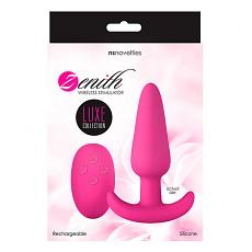 Вибромассажер для анальной стимуляции Luxe Zenith Wireless Plug Pink