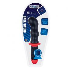 Вибромассажер для анальной стимуляции MENZSTUFF BACK SWORD BULBED