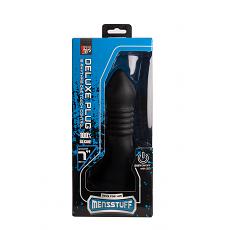 Вибромассажер для анальной стимуляции Menzstuff Vibrating Butt Plug 7inch Black