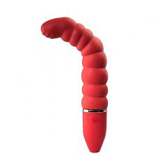 Вибромассажер для анальной стимуляции Purrfect Silicone Deluxe 5.5inch red
