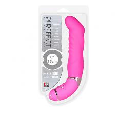 Вибромассажер - фаллоимитатор Purrfect Silicone 15 см