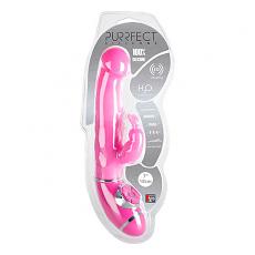 Вибромассажер - фаллоимитатор Purrfect Silicone 7inch Rabbit