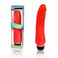 Вибромассажер гелевый Penetrating Pleasures красный