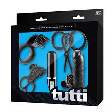 Вибромассажер-фаллоимитатор, клиторальный стимулятор в комплекте