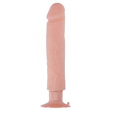 Вибромассажер-фаллоимитатор Realstuff 9inch vibrator flesh