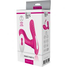 Вибромассажер-фаллоимитатор с клиторальной стимуляцией Remote Panty G