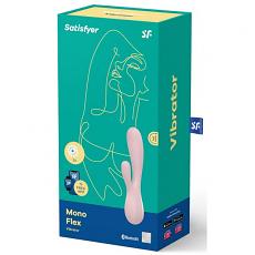 Вибромассажер-фаллоимитатор с клиторальной стимуляцией Satisfyer Mono Flex