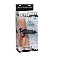 Вибромассажер-фаллоимитатор с креплением на поясе