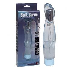 Вибромассажер-фаллоимитатор Soft Curve Gumievibs