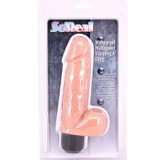 Вибромассажер-фаллоимитатор SoReal Multispeed Vibrating Dong