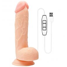 Вибромассажер-фаллоимитатор USB cупер реалистичный