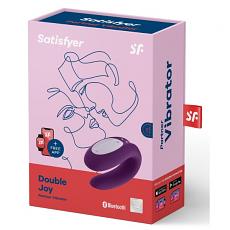 Вибромассажер-клиторальный стимулятор для пар Satisfyer Double Joy